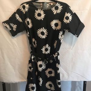 Short belted dress